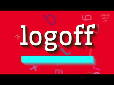 How to say "logoff"! (High Quality Voices)