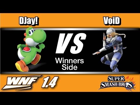 WNF 1.4 - SCB | DJay! (Yoshi) Vs. 2GG | VoiD (Sheik) Winners Side - Smash Wii U