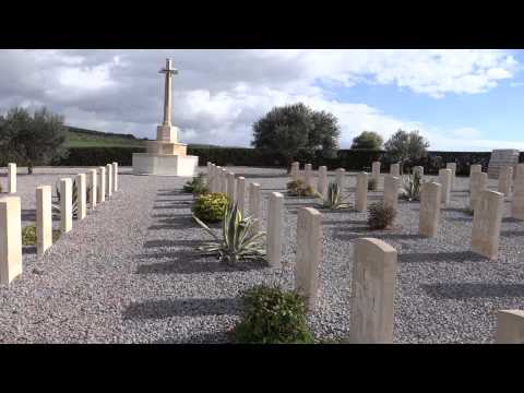 OurTour visit the Oued Zarga war cemetery in Tunisia to visit Julie's Grandfather's grave.