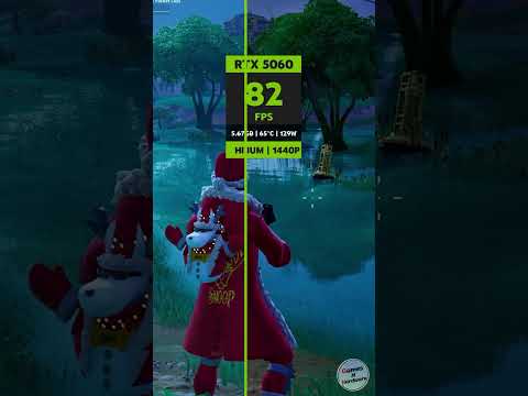 Fortnite vs RTX 5060 | Graphics Comparison