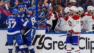 Lightning & Canadiens exchange goals just 11 SECONDS apart!!