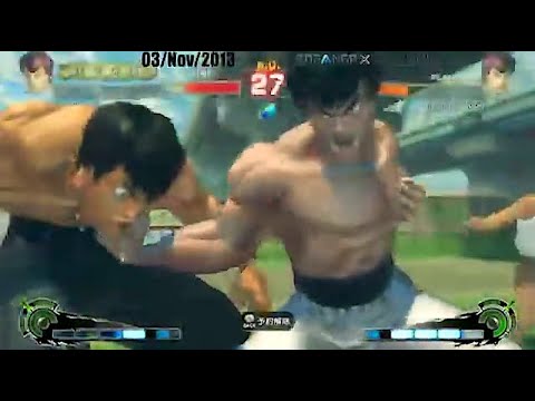Mago (Fei Long ; White) vs Fuudo (Fei Long ; Black) - SSF4 AE2012