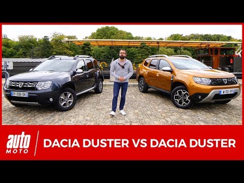 2018 Dacia Duster 2 : le nouveau modèle affronte l'ancien [COMPARATIF]