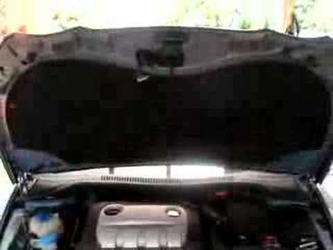 comment ouvrir le capot d'une seat ibiza