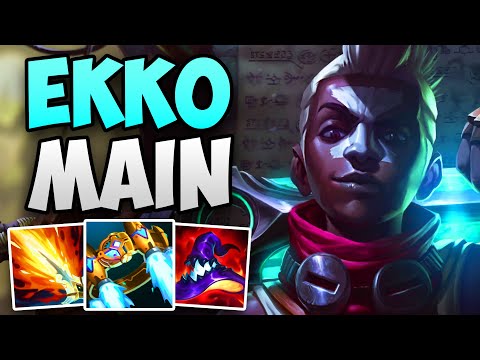 CHALLENGER EKKO MAIN CARRIES WITH EKKO MID! | CHALLENGER EKKO MID GAMEPLAY | Patch 13.20 S13