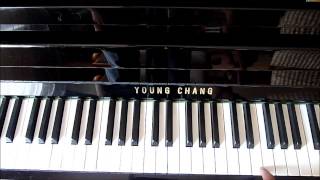 How to play like Jaden Smith - Tutorial piano / Starry Room