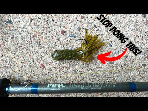 90% Of Anglers Fish A Tube Jig Wrong!  Try These Retrieves!