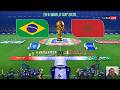 Brazil Vs Morocco FIFA World Cup 2026 Group Stage Full Match All Goals Simulation PES