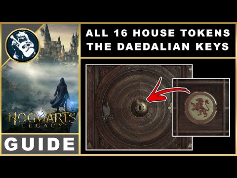 Hogwarts Legacy House Tokens | All 16 Locations | The Daedalian Keys Quest