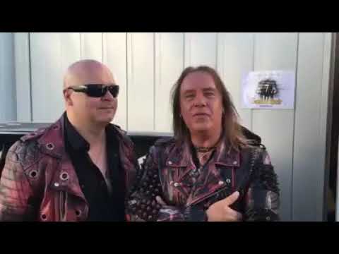 Michael Kiske and Andi Deris @ the Sweden Rock Festival 2018