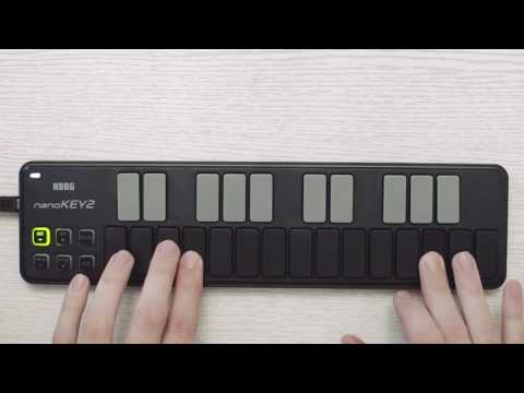 Immagine Korg nanoKEY2 Slimline USB MIDI Keyboard Controller 2011 - Present - Black - 5