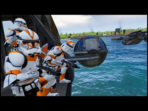 Republic AIR SUPPORT Incoming! - ARMA 3: Star Wars Opposition Mod Battle Simulator