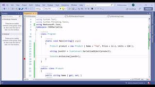 How to convert C# objects to JSON string | Serialization using Newtonsoft