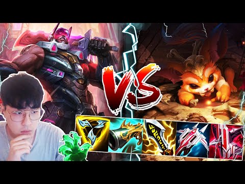 Top Gyulass  INSANE Game Vs Gnar (14 Kills)
