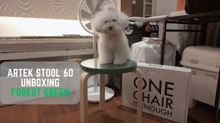 ARTEK STOOL 60: FOREST GREEN