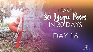 Day 16 - Figure Four Stretch - 30 Pose Journey