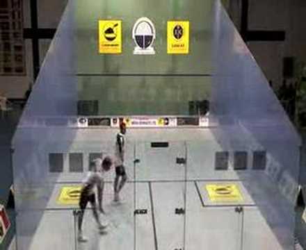 Squash Semi final England France World Teams 2007