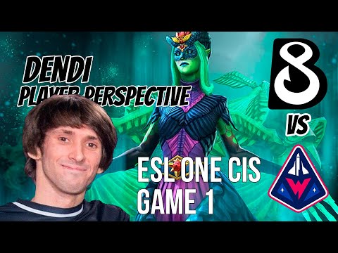 Dendi [Death Prophet] B8 VS Winstrike Team - ESL One CIS Online Season 1 - GAME 1