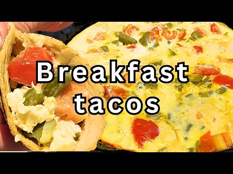 Healthy Nopales Breakfast Tacos | Easy & Fresh Morning Recipe