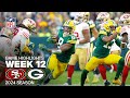 San Francisco 49ers Vs Green Bay Packers 2024 Week 12 Game Highlights