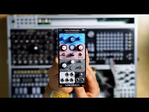 8 Voice POLYPHONIC SYNTHESIZER.. For EURORACK!? |  Knobula Poly Cinematic