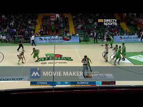 Juego de Pick and roll de Olímpico de La Banda vs Atenas. Temp 2016/17