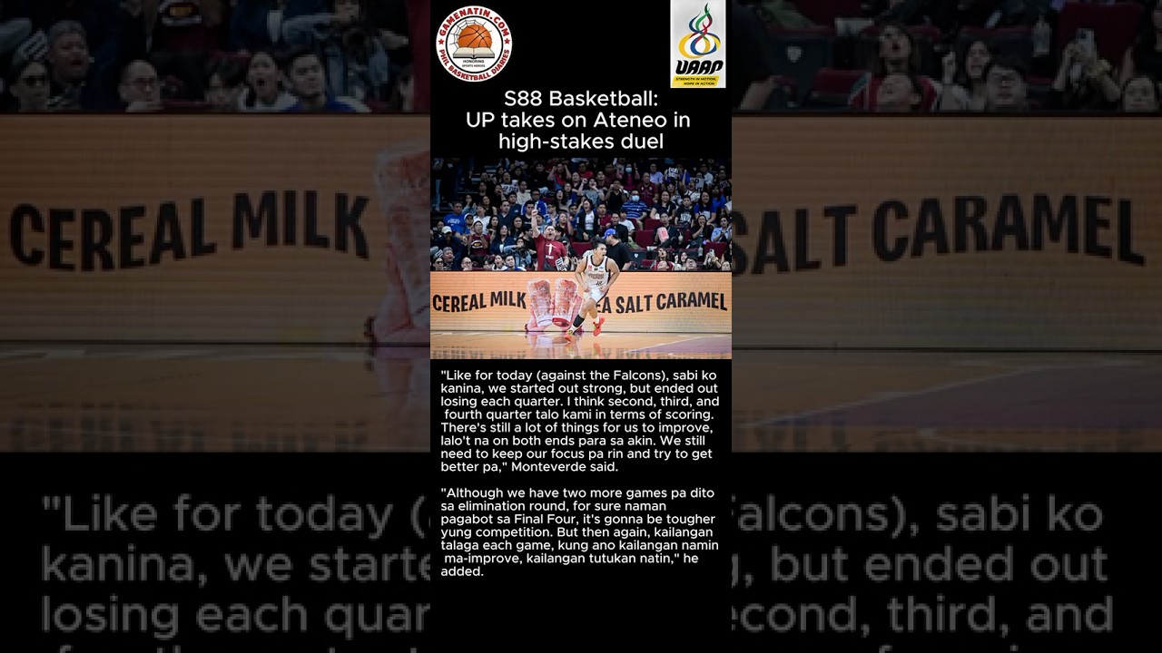 UAAP Basketball: UP-Ateneo, DLSU-Adamson matchups on November 19