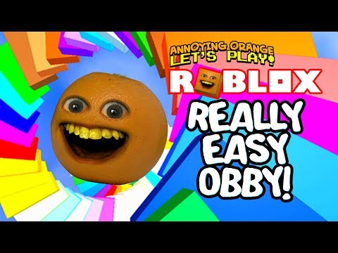 ロブロックスREALLY EASY OBBY!迷惑なオレンジ色のプレイ (Roblox: REALLY EASY OBBY! [Annoying Orange Plays])