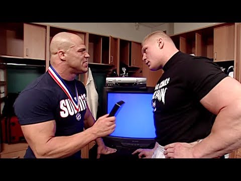 Kurt Angle Names Iron Man Match With Brock Lesnar As His Most Intense Match, Talks Submissions, More