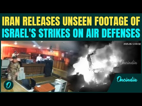 VIDEO: Iran AIRS New Footage of Israeli Missile Strikes On Air Derences | Israeli Failure On Cam?