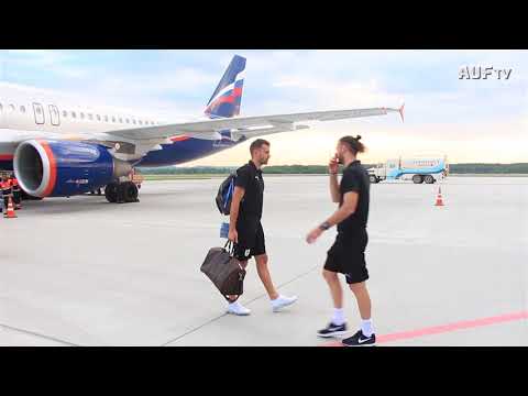 Uruguay llegó a Nizhny Novgorod (1º/7/18)