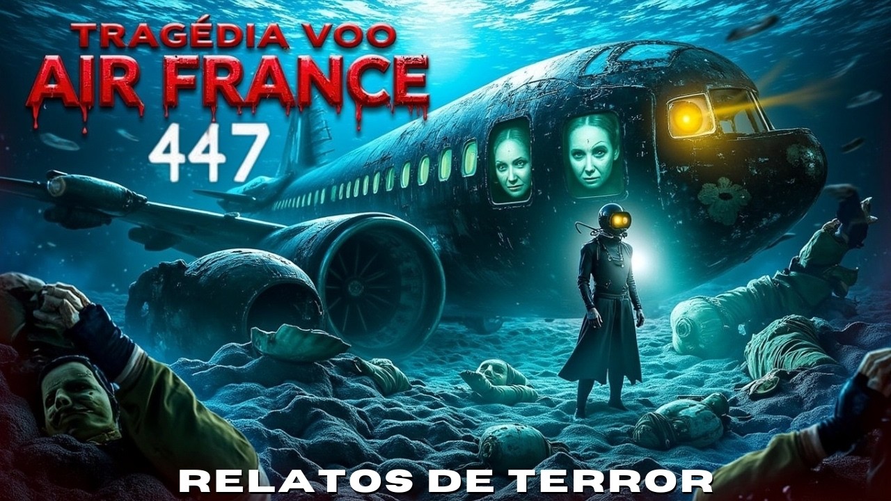 Mistérios e Relatos Paranormais da Tragédia do Voo Air France 447 – Histórias Reais e Assustadoras