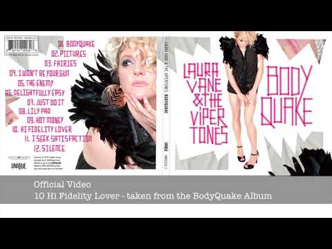 Hi Fidelity Lover - Laura Vane & The Vipertones - Taken from the Album BodyQuake - UNIQ 203