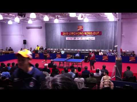 2012 CIBC Hong Kong Open SF Petr Korbel vs Wang Zhen Set 2