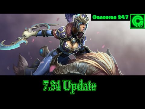 New Aghanim's Shard effect - Luna changes in 7.34 | Dota 2 Update