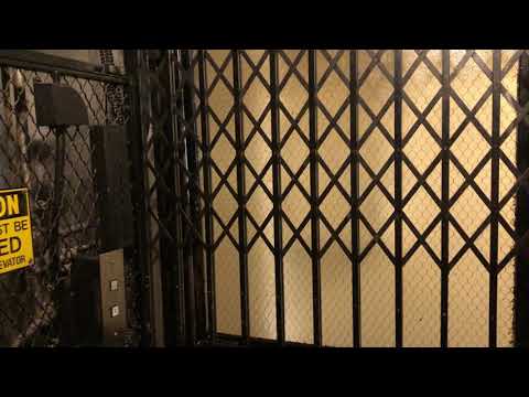 (19th Birthday Special!) Amazing Manual Otis Service Elevator @ The Norman - Denver, CO.