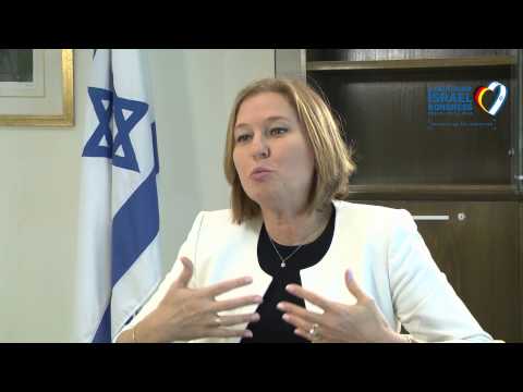 Israelkongress 2013 - Videobotschaft von Ministerin Tzipi Livni