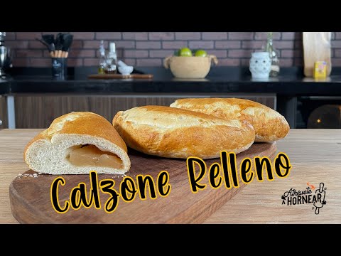 ¡Aprende a preparar calzone relleno!