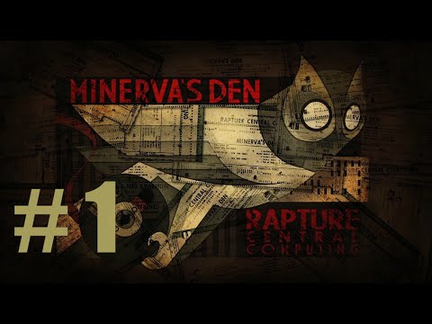 BioShock 2 Remastered Minerva's Den DLC - Hard Difficulty - Let's Play Part 1