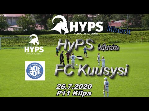 HyPS P11 Minarit HyPS Musta - FC Kuusysi 26.7.2020