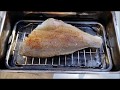How to fillet and cook surf perch (cook fish in portable smoker)