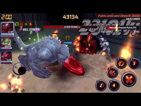 Marvel Future Fight: AB Extreme - Combat & Villain 130k | Carnage (T2) SOLO !!