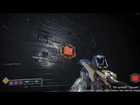Destiny 2: Vow of the Disciple - All Secret symbols/Red Chest