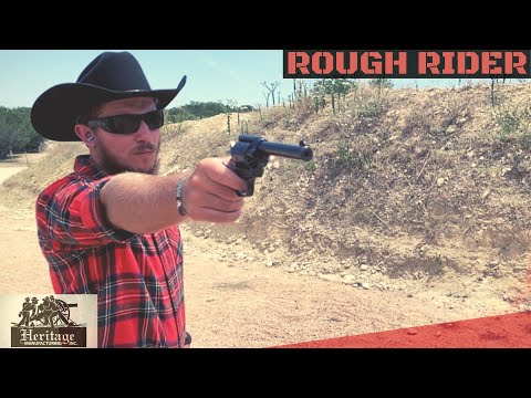 HERITAGE ROUGH RIDER .22LR REVOLVER (Shooting Review) -TAG97
