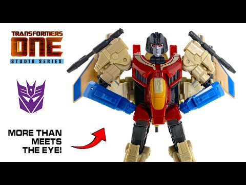 The WORST TF ONE Figure YET?! Transformers Studio Series Deluxe Class STARSCREAM Review (2025)
