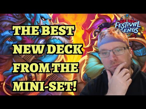 The BEST NEW Deck from the Mini-Set - Enrage Warrior is BACK! Hearthstone Festival of Legends