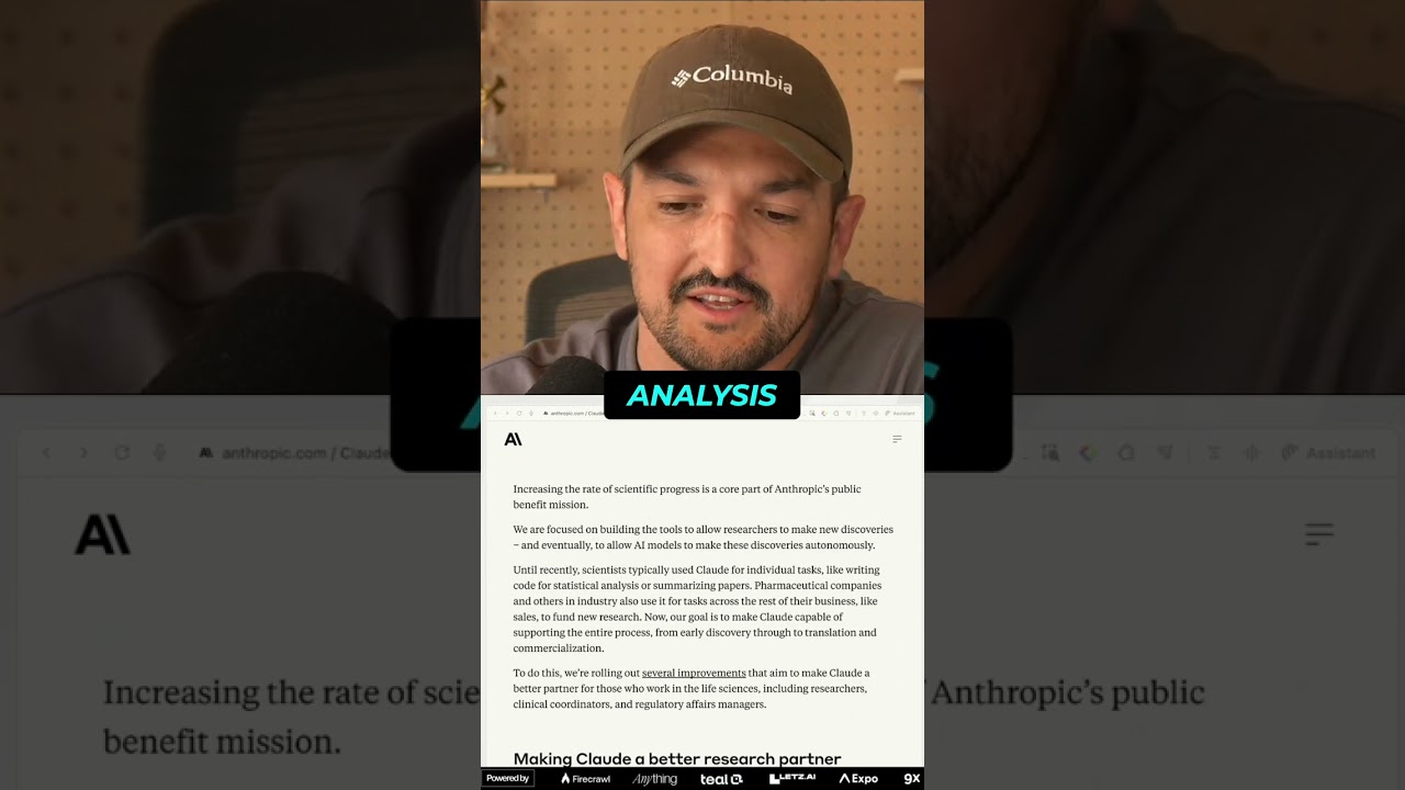 Anthropic AI Revolution: Claude's Life Sciences Breakthrough!