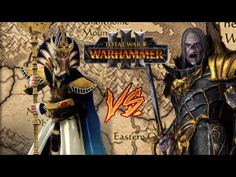 THE ELITE OF TECLIS FACE VLAD! High Elves vs Vampire Counts - Total War Warhammer 3