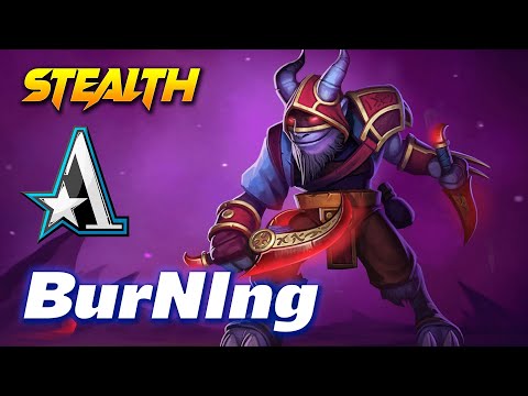 Aster.BurNIng Stealth RIKI - Dota 2 Pro Gameplay [Watch & Learn]