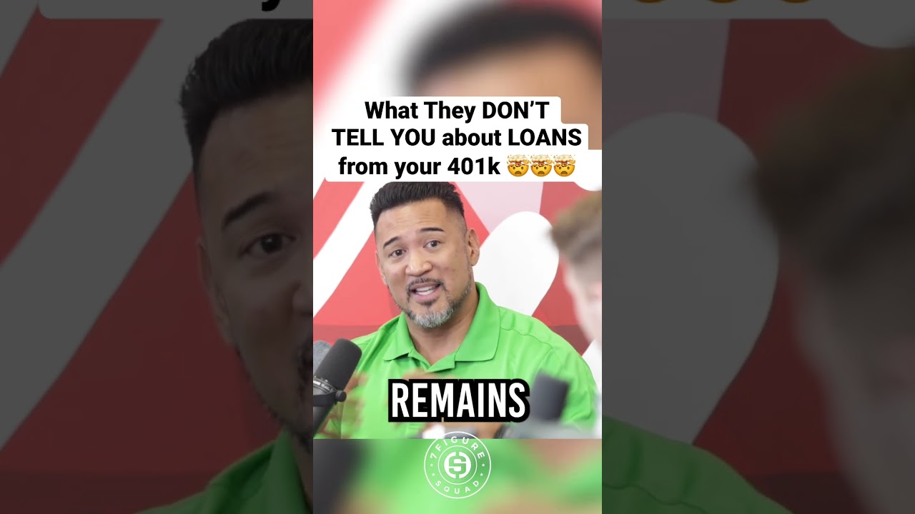 What They DON’T Tell You About LOANS From Your 401k 🤯